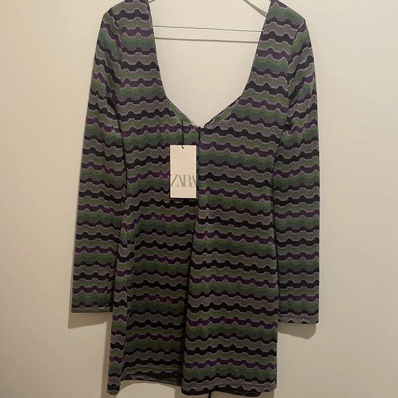 Zara Patterned Dress - Picture 4 of 4